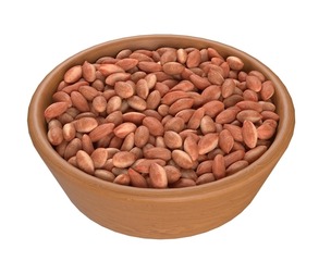 Peanut kernel brown bowl