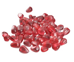 Pomegranate seed pile
