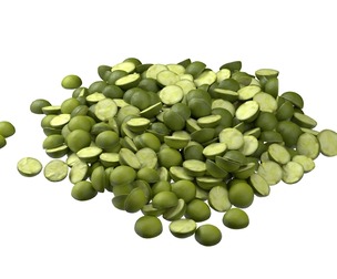 Split pea Pile