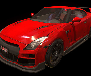 Nissan GTR ( sports coupe )