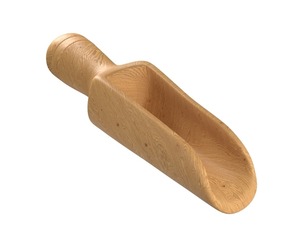Wooden scoop