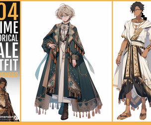 404 Anime Historical Male Outfit