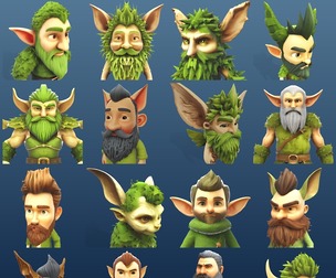 Mosskin Forest Sprite