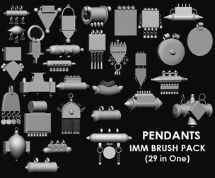 Pendants IMM Brush Pack (29 in One)