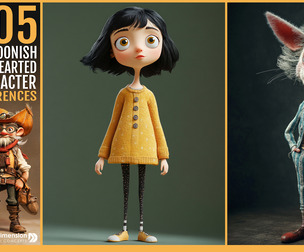 505 Cartoonish and Lighthearted Character