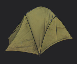 Tent 3D model 001