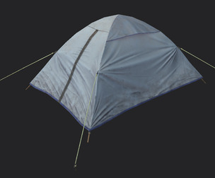 Tent 3D model 003