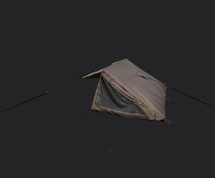 Tent 3D model 005
