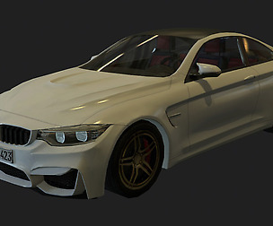BMW M4 ( German sports coupe )
