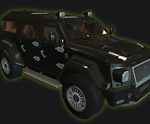 Knight XV armored truck