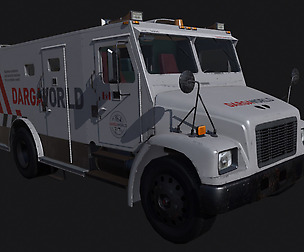 Armored Bank Truck