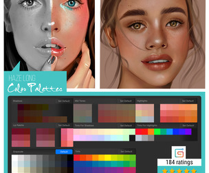 Haze Long Procreate Portrait Color Palettes