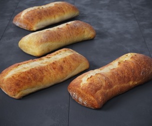 Ciabatta Bread 3 Models