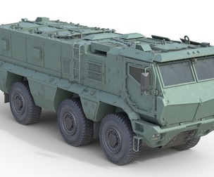 KAMAZ 63968 Typhoon MRAP Vehicle