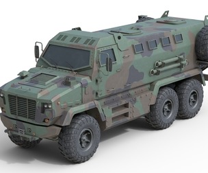 Kraz Shrek Military Vehicle