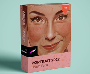 Haze Long FREE Procreate Portrait 2022 Brushes
