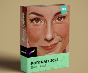 Haze Long BASIC Procreate Portrait 2022 Brushes