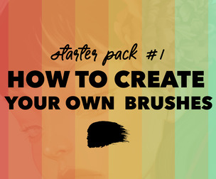 Haze Long Starter Pack #1 How to create your own brushes