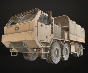 Heavy Military Truck V1 - Cargo