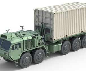 Oshkosh PLS A1 M1074A1 Contianer Truck