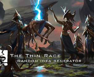 The Thin Race - Random Idea Generator