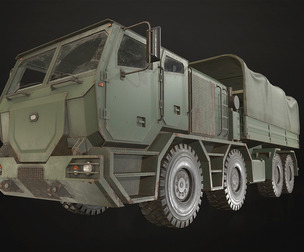 Heavy Military Truck V2 - Cargo