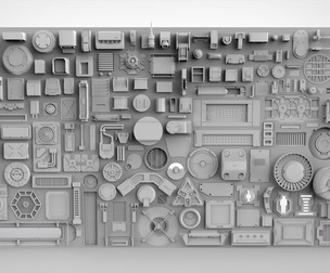 Sci fi trim sheets 6