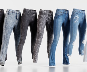 7 Realistic Pants Pack 3