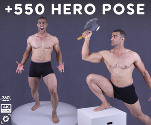 +550 Hero Pose Reference Pictures - Vol 01