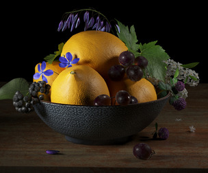 Realistic Still Life Fruit Bowl - 3D Model for Visualization