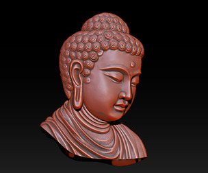 Buddha Head Sculpture Jewelry