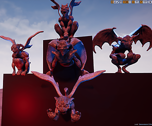 Gargoyles Set 15 Custom Assets
