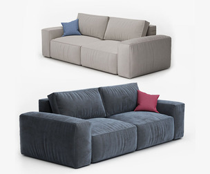 Toscana Sofa by DANIRO - Modern 3D Model for Interiors