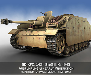 StuG III - Ausf.G - 943 - Early Production