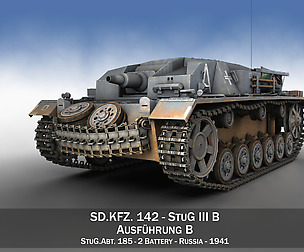 StuG III - Ausf.B - StuG.Abt. 185