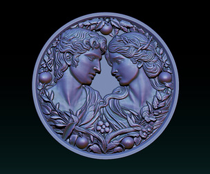 Eternal Love Relief Model