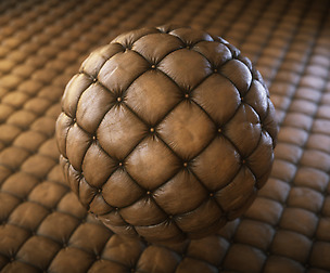 Quilted Leather - Substance Designer material
