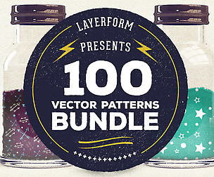 100 Vector Patterns Bundle