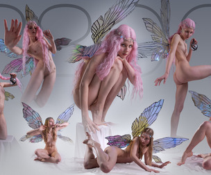 Whispers of Din-Din – Fairy Poses Collection | 2200+ Reference images