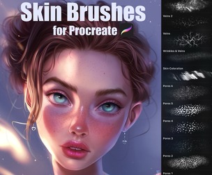 Skin Brushes for Procreate