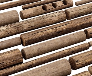 Wooden Plank & Beam Vol.03 – Medieval 3D Asset Pack/Low Poly/Game Ready