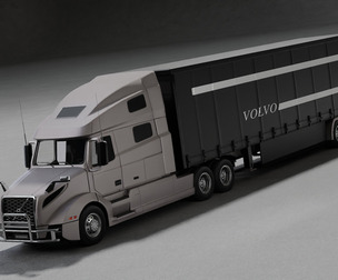 Volvo VNL 760 Truck – High-Quality 3D Model