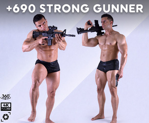 +690 Strong Gunner Reference Pictures - Vol 07