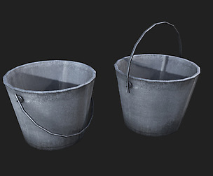 Metal Bucket 01
