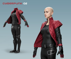 Cyberpunk Outfit Num 02