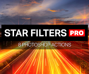 8 Star Filter Photoshop Actions