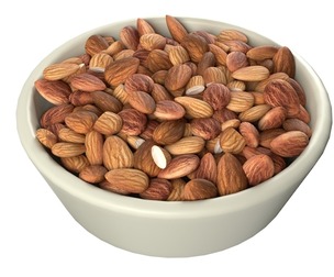 Almonds bowl