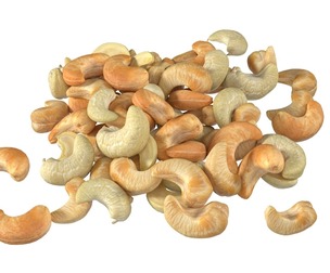 Cashew pile