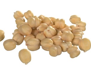 Chickpea pile