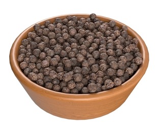 Dry peppercorn black bowl